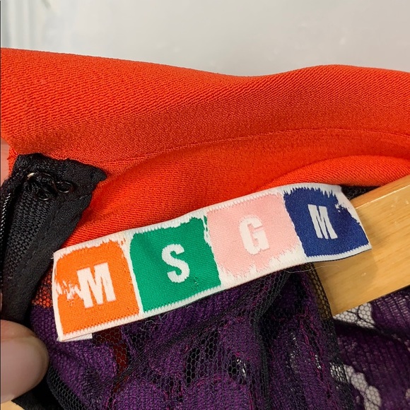 MSGM Lace Patch Pocket Shift Dress EUC - Picture 7 of 8